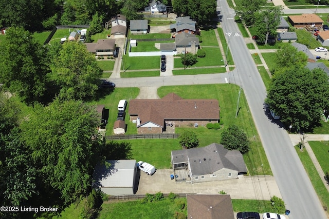 7601 Greenfield Ave, Louisville, KY 40214 - aerial perspective of suburban area