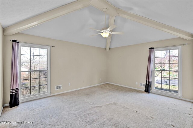 7208 Iron Gate Ct, Louisville, KY 40241 - carpeted empty room with a ceiling fan and baseboards