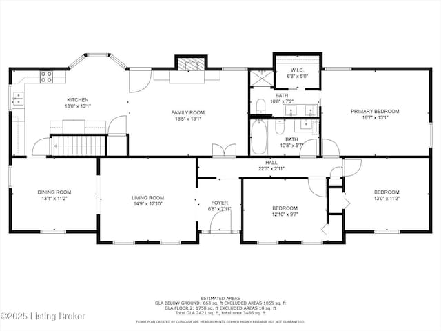 7208 Iron Gate Ct, Louisville, KY 40241 - home floor plan