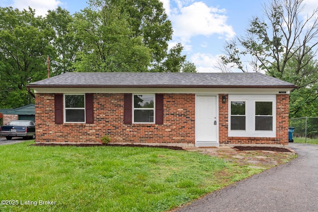 7605 Randy Ct, Louisville, KY 40258 - ranch-style house with brick siding and a shingled roof