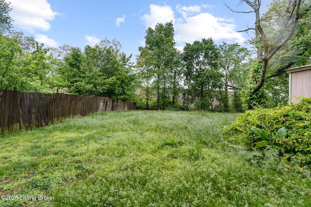 7605 Randy Ct, Louisville, KY 40258 - view of yard featuring fence