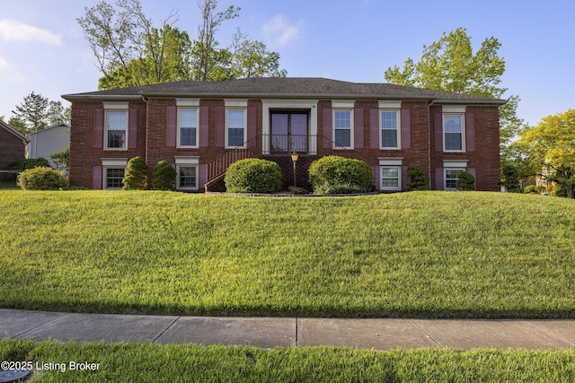 12100 Edenwood Dr, Louisville, KY 40243 - view of front of house featuring brick siding and a front yard