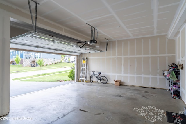 15803 Stonehouse Ct, Louisville, KY 40245 - garage with a garage door opener