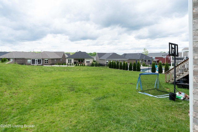 15803 Stonehouse Ct, Louisville, KY 40245 - view of yard with a residential view
