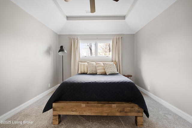 7006 Breakwater Pl, Prospect, KY 40059 - bedroom with carpet, baseboards, and ceiling fan