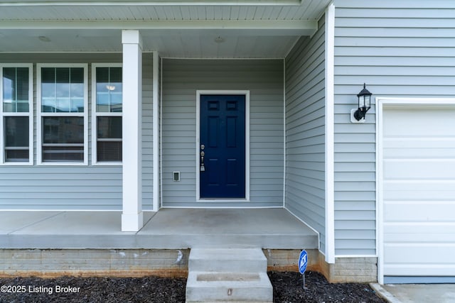7618 Fair Ln, Louisville, KY 40291 - doorway to property with a garage