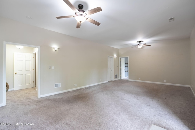 1613 E Crystal Dr, La Grange, KY 40031 - carpeted spare room with ceiling fan and baseboards
