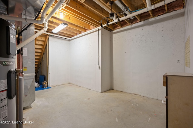 1613 E Crystal Dr, La Grange, KY 40031 - unfinished basement with stairway
