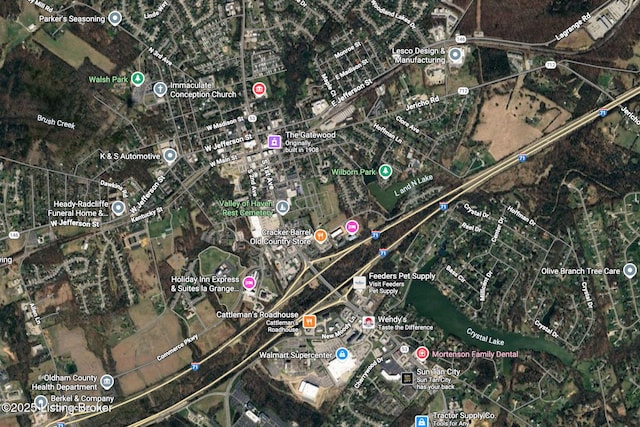 1613 E Crystal Dr, La Grange, KY 40031 - map of property location