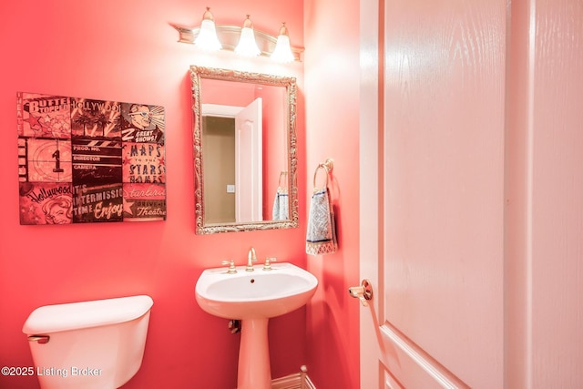 6516 Norman Ct, Crestwood, KY 40014 - half bathroom with toilet and a sink