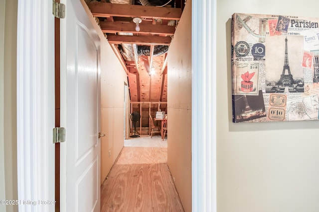6516 Norman Ct, Crestwood, KY 40014 - corridor featuring wood finished floors