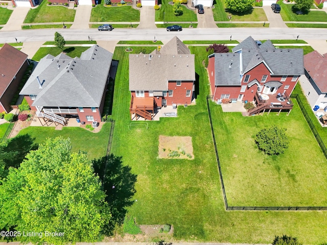 7911 Windgate Dr, Louisville, KY 40291 - aerial view of residential area