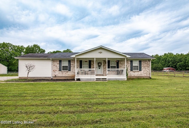 2010 Beech Grove Rd, Shepherdsville, KY 40165 - single story home with a porch and brick siding