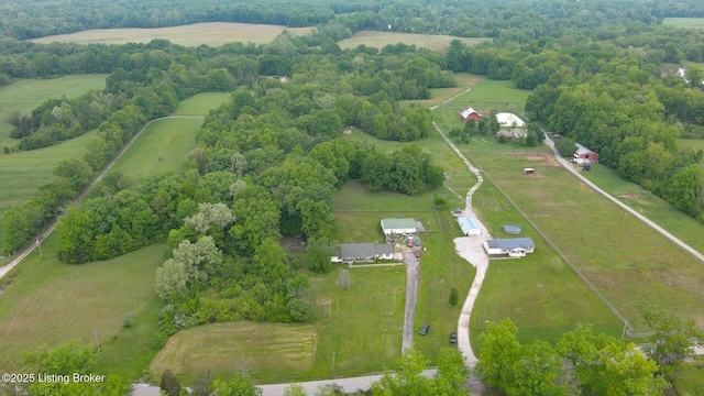 2010 Beech Grove Rd, Shepherdsville, KY 40165 - aerial view of property and surrounding area with rural landscape and a pastoral area