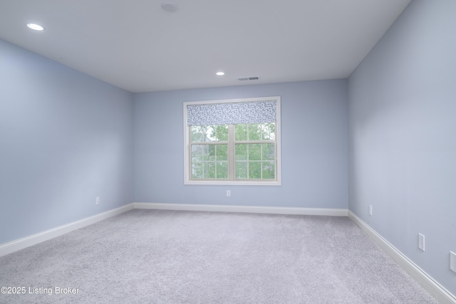 14341 Halden Ridge Way, Louisville, KY 40245 - spare room featuring recessed lighting, baseboards, and carpet flooring