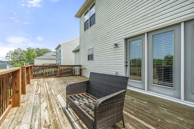 218 Sangria Dr, Vine Grove, KY 40175 - view of wooden deck