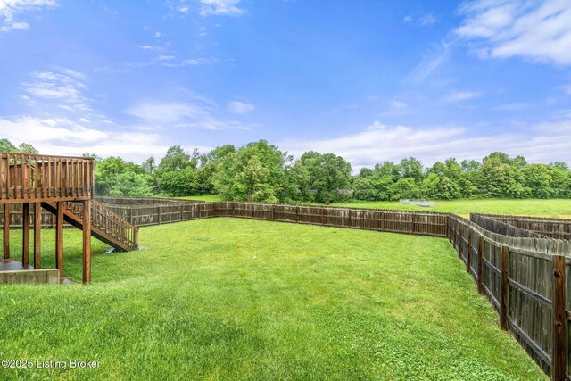 218 Sangria Dr, Vine Grove, KY 40175 - view of yard with stairway