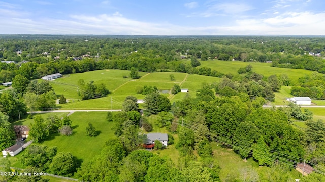 3304 S Camden Ln, Crestwood, KY 40014 - aerial view of a heavily wooded area