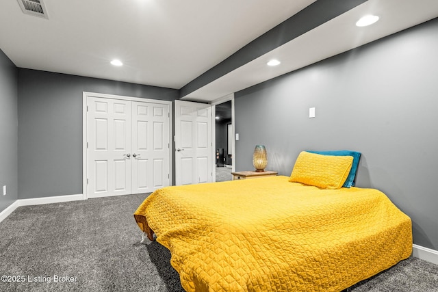 1093 W Bryan Rd, Elizabethtown, KY 42701 - bedroom featuring carpet floors, baseboards, and recessed lighting