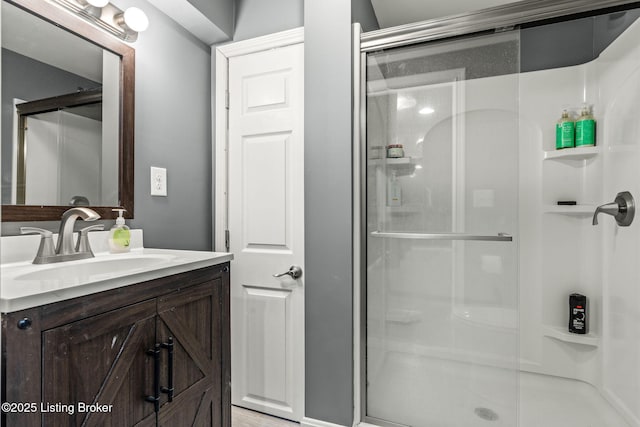 1093 W Bryan Rd, Elizabethtown, KY 42701 - bathroom with a stall shower and vanity