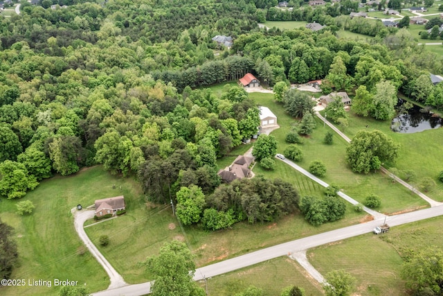 1093 W Bryan Rd, Elizabethtown, KY 42701 - aerial view of a heavily wooded area