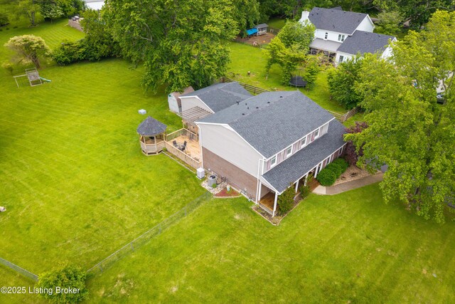7003 Red Plum Ter, Pewee Valley, KY 40056 - aerial view of property and surrounding area