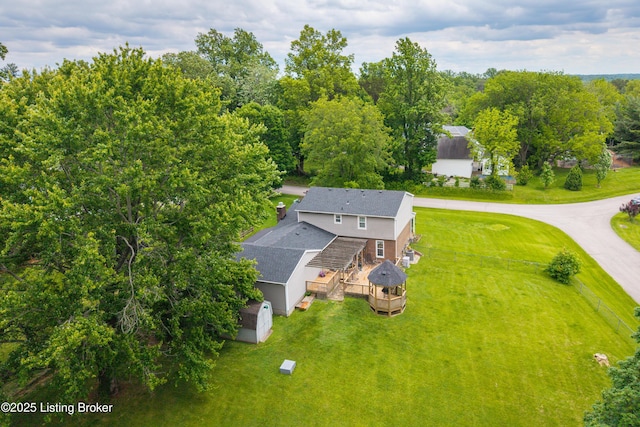 7003 Red Plum Ter, Pewee Valley, KY 40056 - aerial view of property and surrounding area