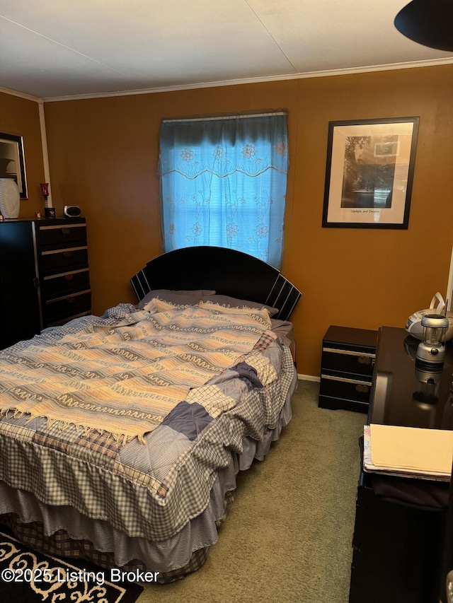 216 Bonnie Ln, Louisville, KY 40218 - carpeted bedroom featuring crown molding