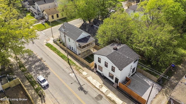 530-532 E Burnett Ave, Louisville, KY 40217 - aerial view of property and surrounding area