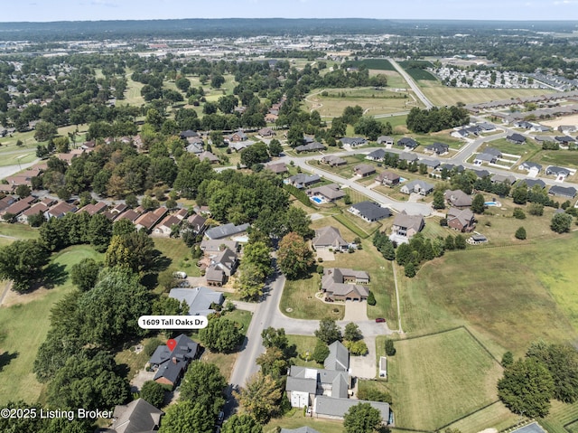 1609 Tall Oaks Dr, Jeffersonville, IN 47130 - view of property location with nearby suburban area