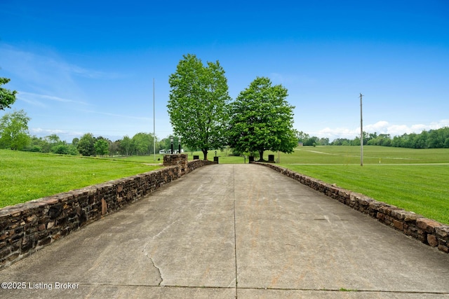 1160 Buck Knobs Rd, Ekron, KY 40117 - view of home's community with a view of countryside, a yard, and driveway