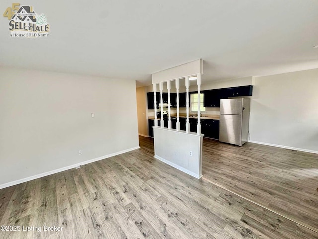 105 Rizer Ave, Springfield, KY 40069 - empty room with wood finished floors and baseboards