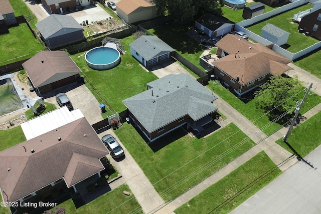 2700 Bagby Way, Louisville, KY 40216 - aerial perspective of suburban area