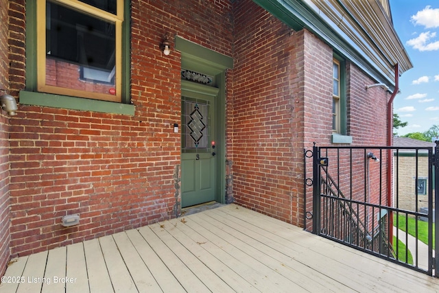 view of deck