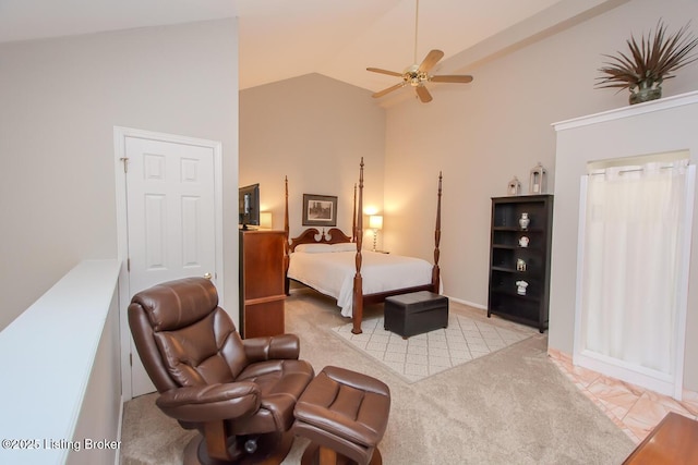 2730 Brownsboro Rd Apt 166, Louisville, KY 40206 - bedroom with high vaulted ceiling