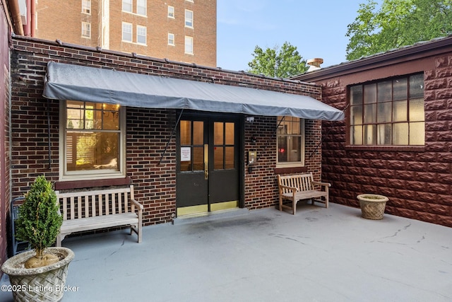1412 Willow Ave Unit 69, Louisville, KY 40204 - view of patio / terrace with french doors