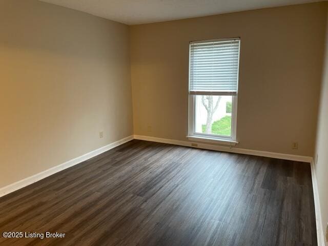1505 La Fontenay Ct, Louisville, KY 40223 - empty room with dark wood-type flooring and baseboards