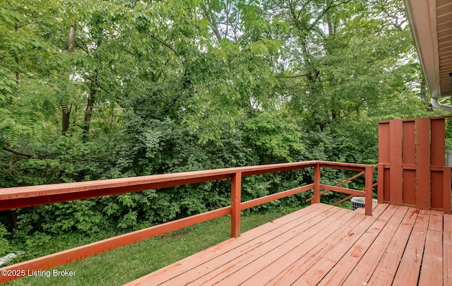 10600 Colonial Woods Way Unit 9-1, Louisville, KY 40223 - view of wooden terrace