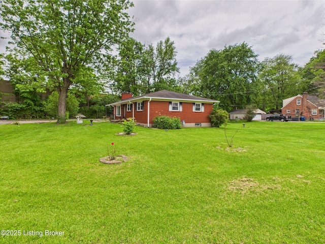4212 David Ave, Louisville, KY 40215 - view of green lawn with view of scattered trees
