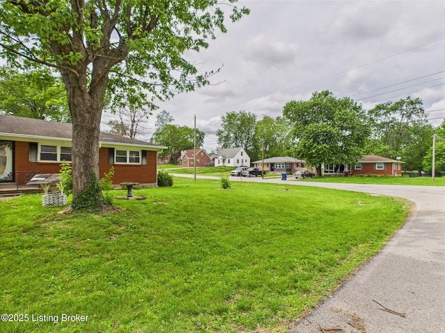 4212 David Ave, Louisville, KY 40215 - view of green lawn with asphalt driveway