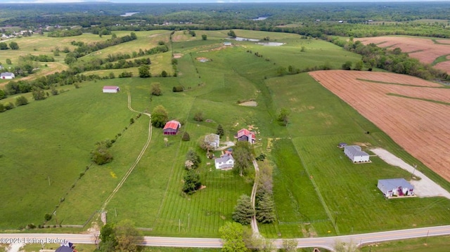 view of rural area featuring agricultural land