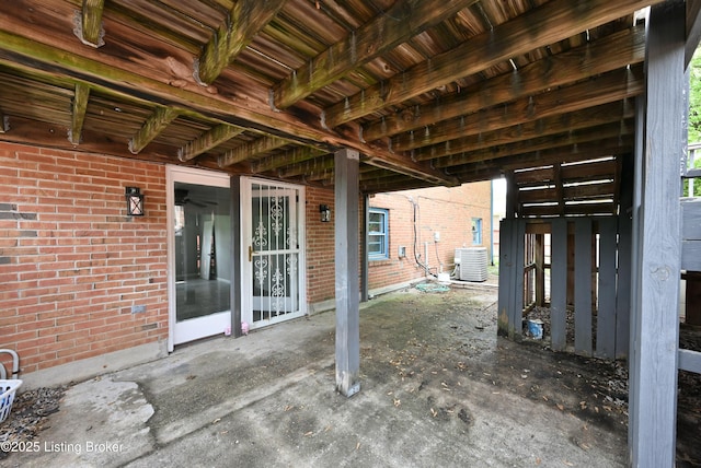 4433 Malcolm Rd, Louisville, KY 40216 - view of patio featuring cooling unit