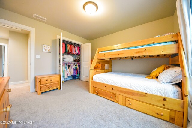 9206 Fox Chase Rd, Louisville, KY 40228 - bedroom featuring carpet flooring and a closet