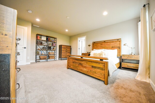 9206 Fox Chase Rd, Louisville, KY 40228 - bedroom featuring carpet flooring, recessed lighting, and baseboards