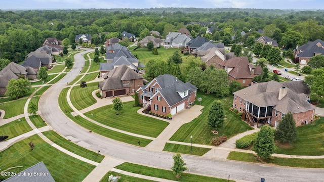 13412 Hampton Cir, Goshen, KY 40026 - aerial view of residential area