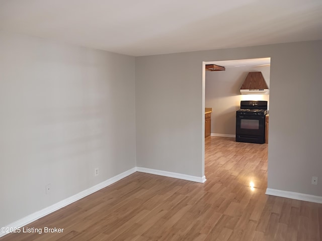 1244 Belmar Dr, Louisville, KY 40213 - unfurnished room with light wood-type flooring and baseboards
