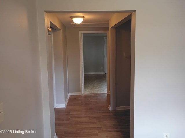 1244 Belmar Dr, Louisville, KY 40213 - hall with wood finished floors and baseboards