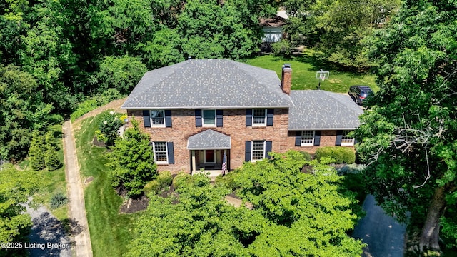 3711 Quail Hollow Ct, Louisville, KY 40241 - view from above of property