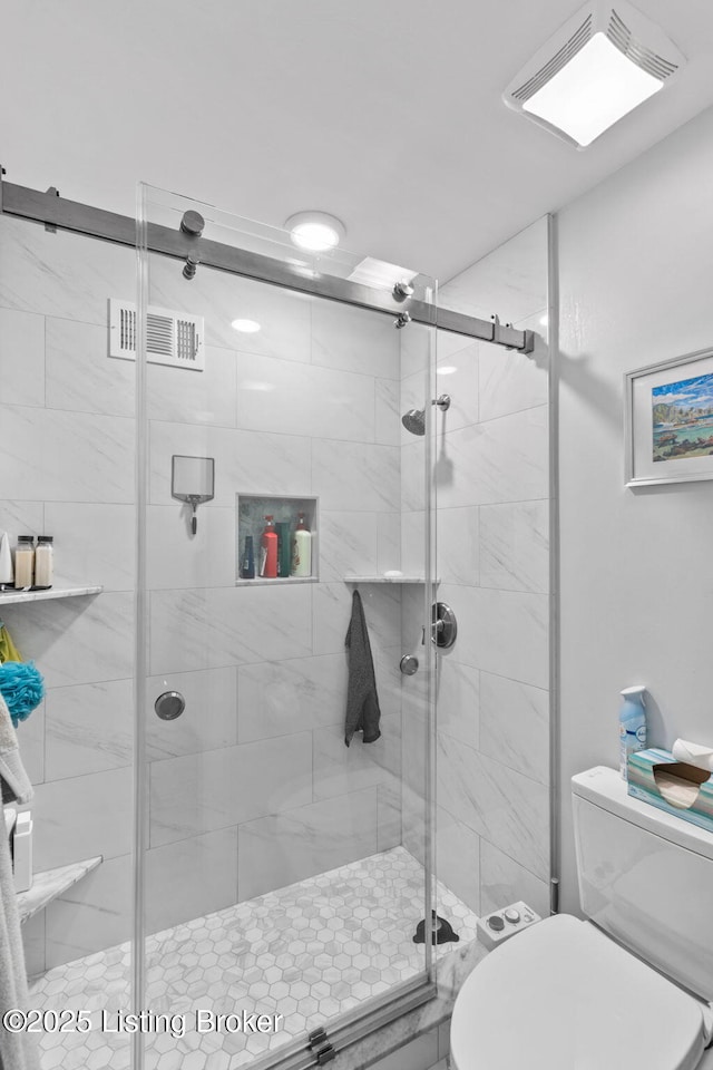 3711 Quail Hollow Ct, Louisville, KY 40241 - full bath with toilet and a shower stall