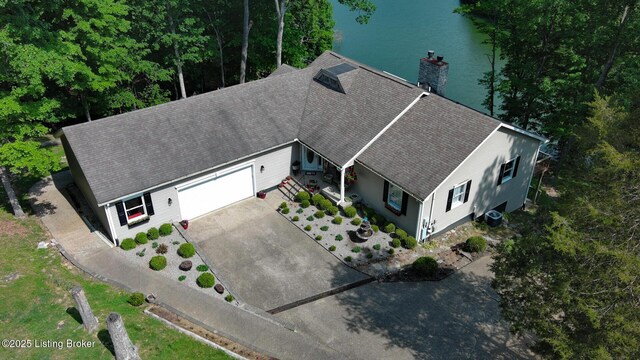 79 Ivy Ct, Brandenburg, KY 40108 - aerial view of property and surrounding area featuring a large body of water